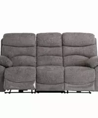 Ash Chanel Fabric 3 Seater